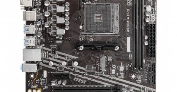 MSI A520M-A Pro AM4 AMD Micro-ATX Motherboard